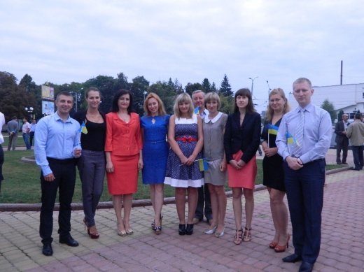 Партія регіонів приєдналась до урочистостей з нагоди підняття Державного Прапора України